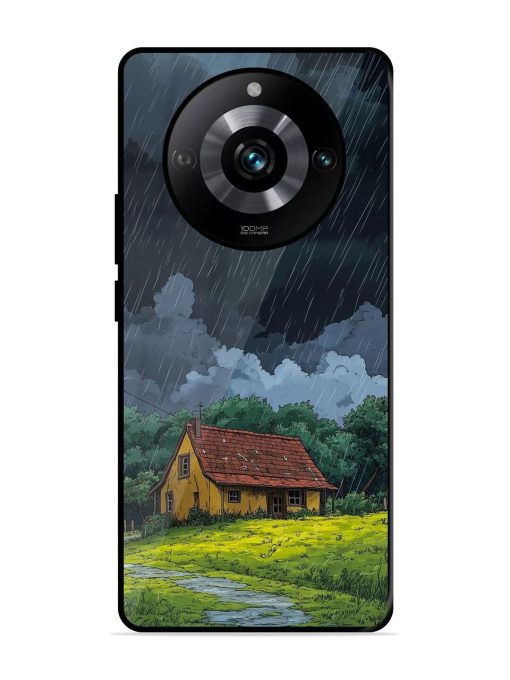 Rainy Day Retreat Glossy Soft Edge Case for Realme 11 Pro (5G) Chachhi