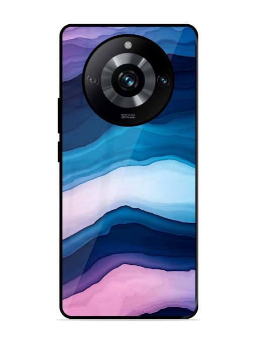 Oceanic Layers Glossy Soft Edge Case for Realme 11 Pro (5G) Chachhi