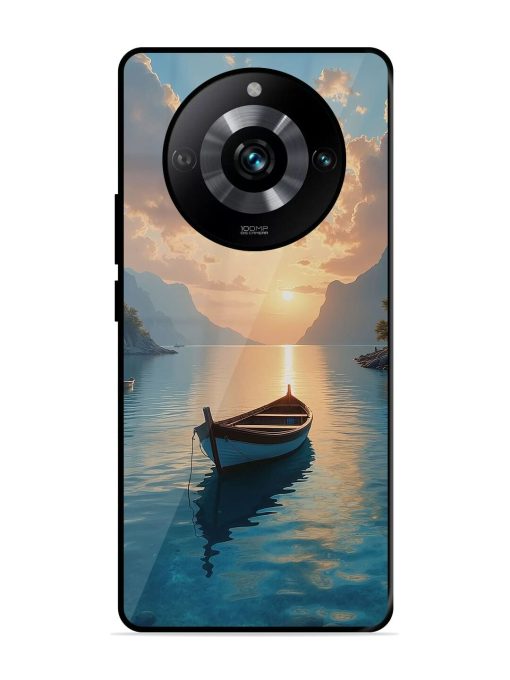 Serene Sunset Glossy Soft Edge Case for Realme 11 Pro (5G) Chachhi