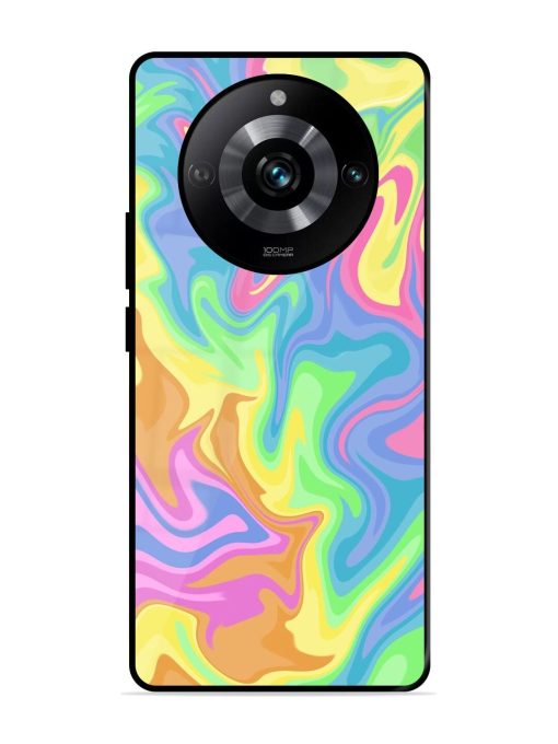 Whimsical Swirl Glossy Soft Edge Case for Realme 11 Pro (5G) Chachhi