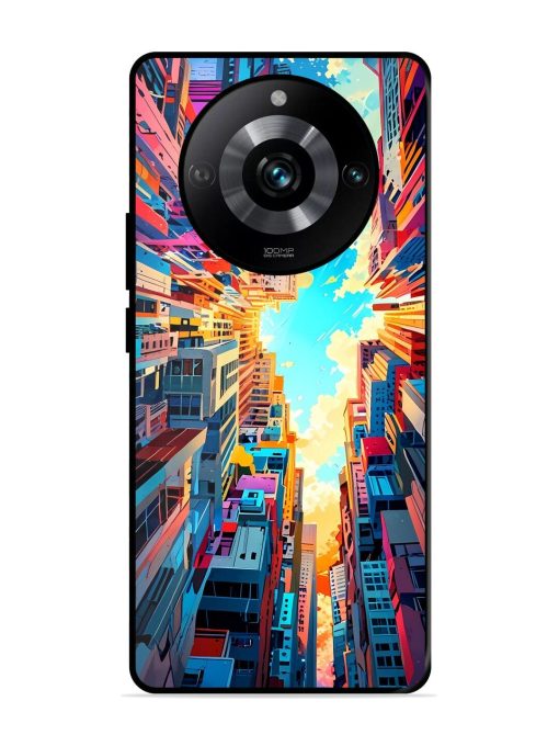 Skyward City Glossy Soft Edge Case for Realme 11 Pro (5G) Chachhi