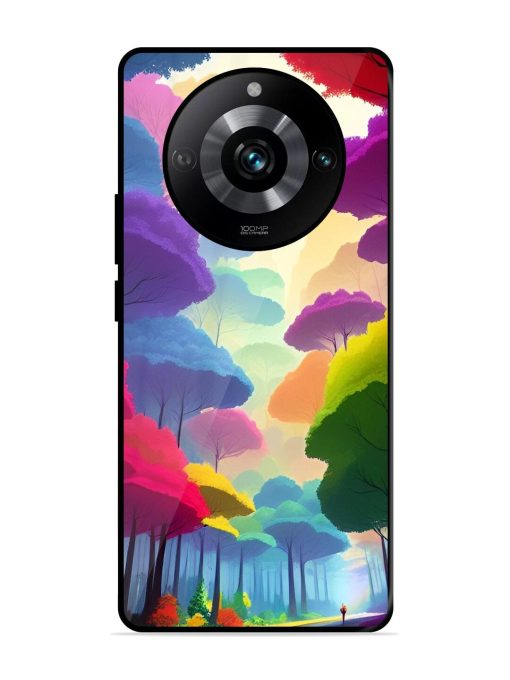 Rainbow Road Glossy Soft Edge Case for Realme 11 Pro (5G) Chachhi