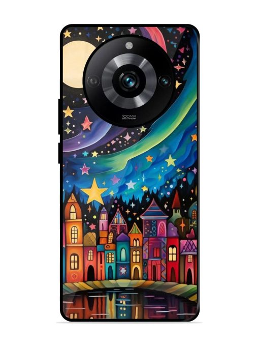 Starlit Village Glossy Soft Edge Case for Realme 11 Pro (5G) Chachhi