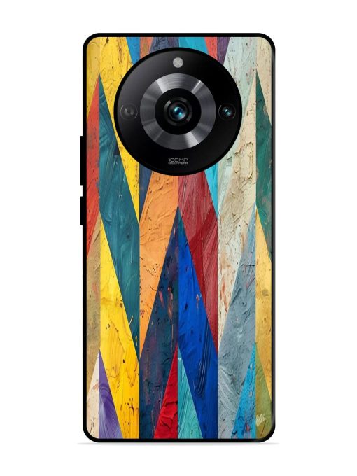 Abstract Tapestry Glossy Soft Edge Case for Realme 11 Pro (5G) Chachhi