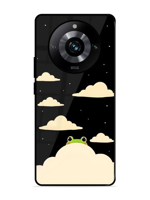 Froggy Night Sky Glossy Soft Edge Case for Realme 11 Pro (5G) Chachhi