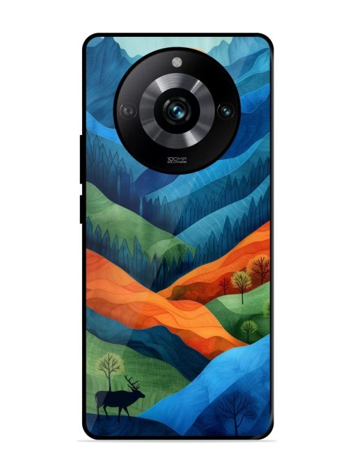 Layers Of The Land Glossy Soft Edge Case for Realme 11 Pro (5G)