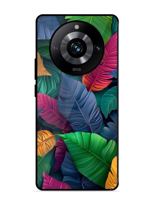 Tropical Tapestry Glossy Soft Edge Case for Realme 11 Pro (5G) Chachhi