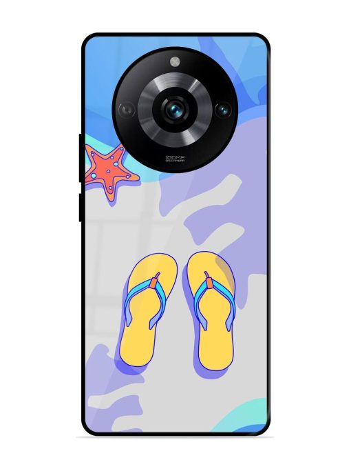 Sandy Toes And Salty Seas Glossy Soft Edge Case for Realme 11 Pro (5G) Chachhi