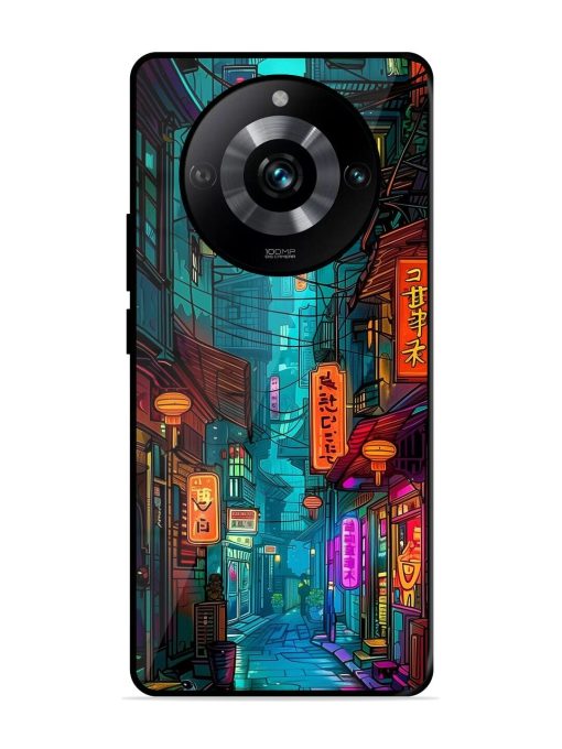 Neon Nightscape Glossy Soft Edge Case for Realme 11 Pro (5G) Chachhi