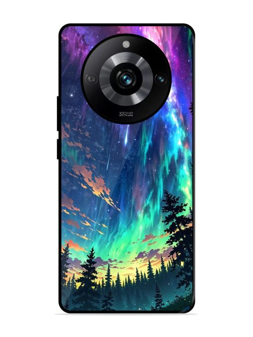 Cosmic Canvas Glossy Soft Edge Case for Realme 11 Pro (5G) Chachhi