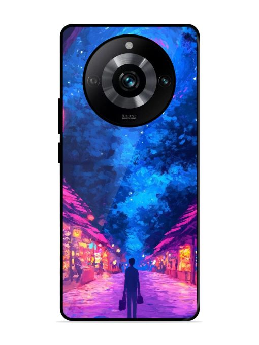 Neon Nightscape Glossy Soft Edge Case for Realme 11 Pro (5G) Chachhi