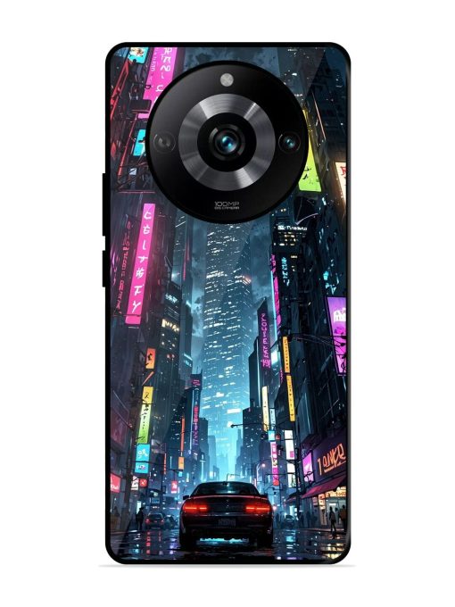 Neon Nightscape Glossy Soft Edge Case for Realme 11 Pro (5G) Chachhi