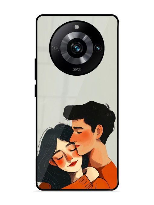 Craft Couples Glossy Soft Edge Case for Realme 11 Pro (5G)