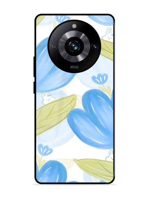 Bunny'S Blue Garden Glossy Soft Edge Case for Realme 11 Pro (5G) Chachhi