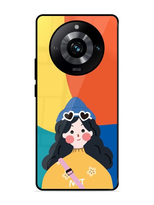 Colorful Vibes Glossy Soft Edge Case for Realme 11 Pro (5G) Chachhi