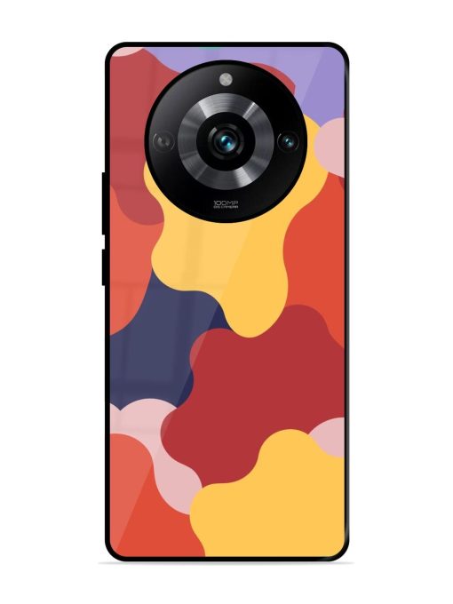 Gooey Color Chaos Glossy Soft Edge Case for Realme 11 Pro (5G) Chachhi