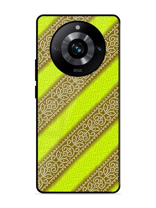 Golden Bandana Bliss Glossy Soft Edge Case for Realme 11 Pro (5G) Chachhi