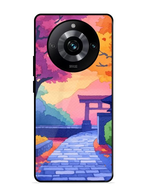 Autumnal Serenity Glossy Soft Edge Case for Realme 11 Pro (5G) Chachhi