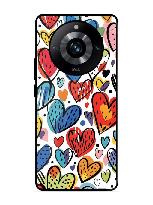 Heartfelt Harmony Glossy Soft Edge Case for Realme 11 Pro (5G) Chachhi