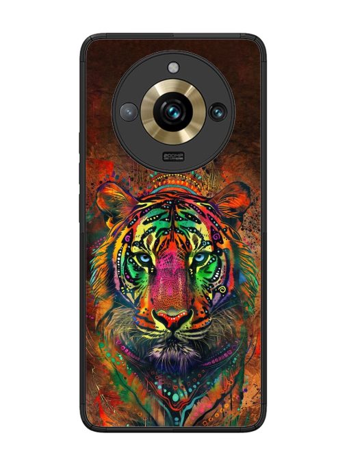 Cosmic Tiger Glossy Soft Edge Case for Realme 11 Pro Plus (5G) Chachhi