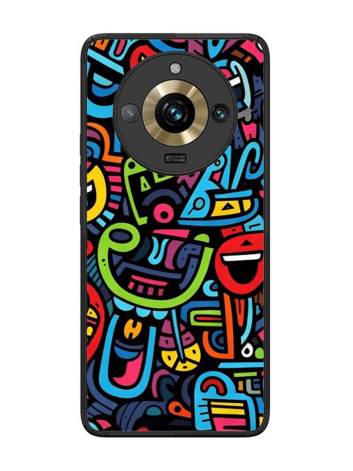 Doodlephoria Glossy Soft Edge Case for Realme 11 Pro Plus (5G) Chachhi