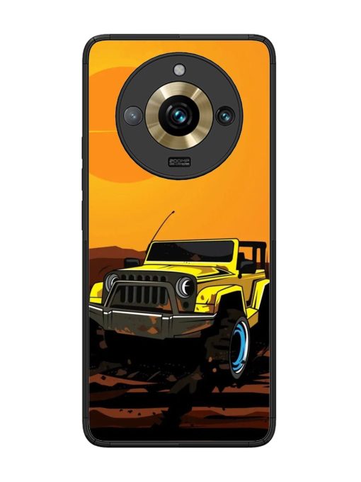 Sunset Cruise Glossy Soft Edge Case for Realme 11 Pro Plus (5G) Chachhi