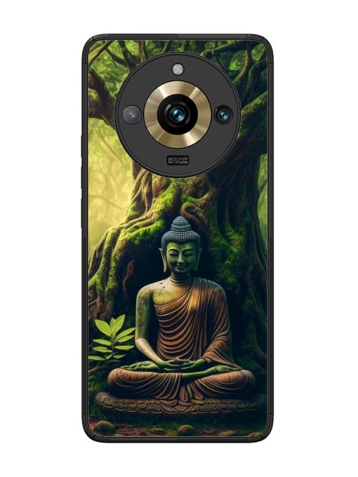 Green Buddha Art Glossy Soft Edge Case for Realme 11 Pro Plus (5G) Chachhi