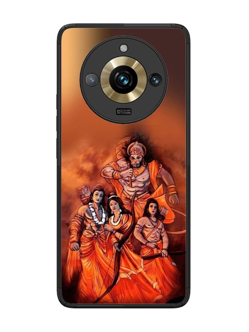 Sita Ram Glossy Soft Edge Case for Realme 11 Pro Plus (5G) Chachhi