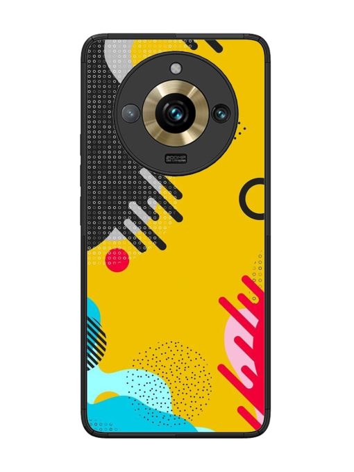 Neon Pop Glossy Soft Edge Case for Realme 11 Pro Plus (5G) Chachhi