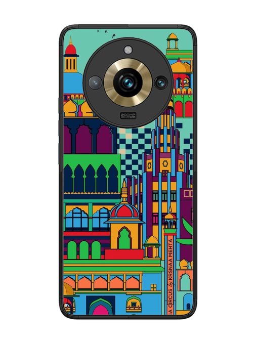 Indian Tapestry Glossy Soft Edge Case for Realme 11 Pro Plus (5G) Chachhi