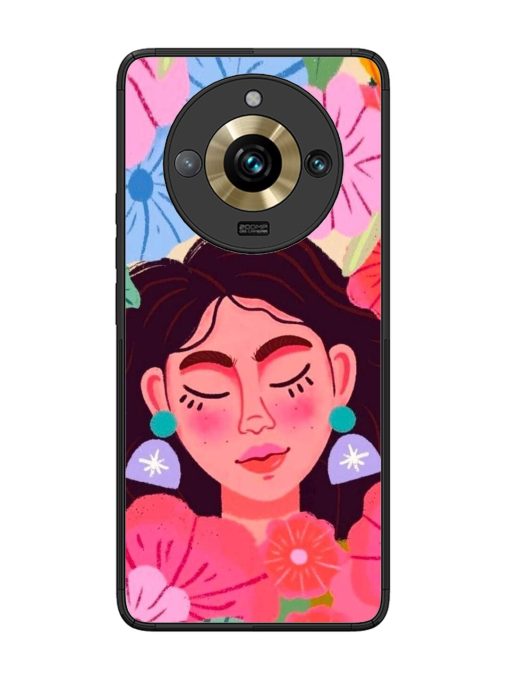 Blooming Serenity Glossy Soft Edge Case for Realme 11 Pro Plus (5G) Chachhi