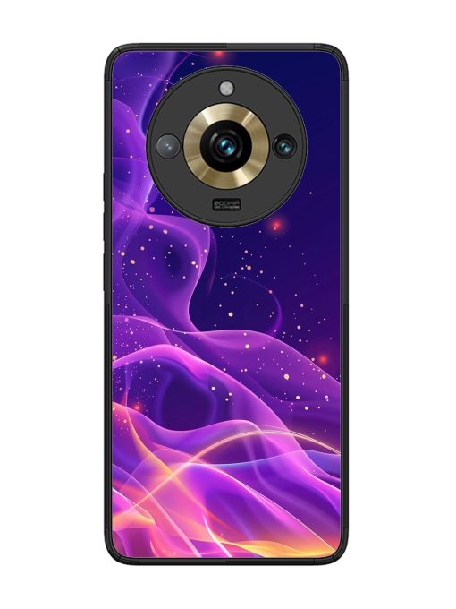 Cosmic Currents Glossy Soft Edge Case for Realme 11 Pro Plus (5G) Chachhi