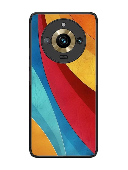 Curving Canvas Glossy Soft Edge Case for Realme 11 Pro Plus (5G) Chachhi