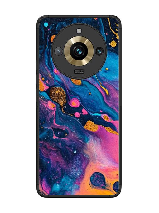 Cosmic Swirl Glossy Soft Edge Case for Realme 11 Pro Plus (5G) Chachhi