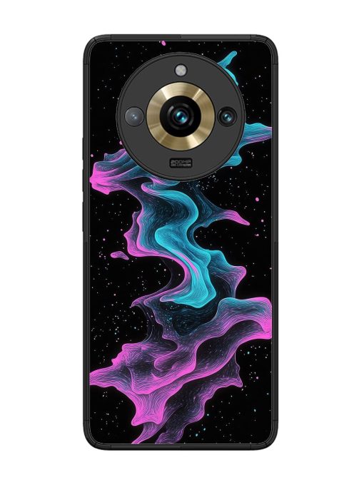 Cosmic Currents Glossy Soft Edge Case for Realme 11 Pro Plus (5G)