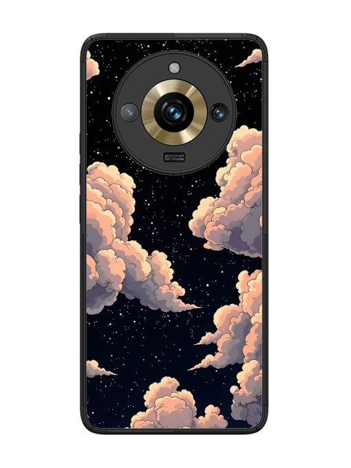 Starry Night Dreams Glossy Soft Edge Case for Realme 11 Pro Plus (5G) Chachhi