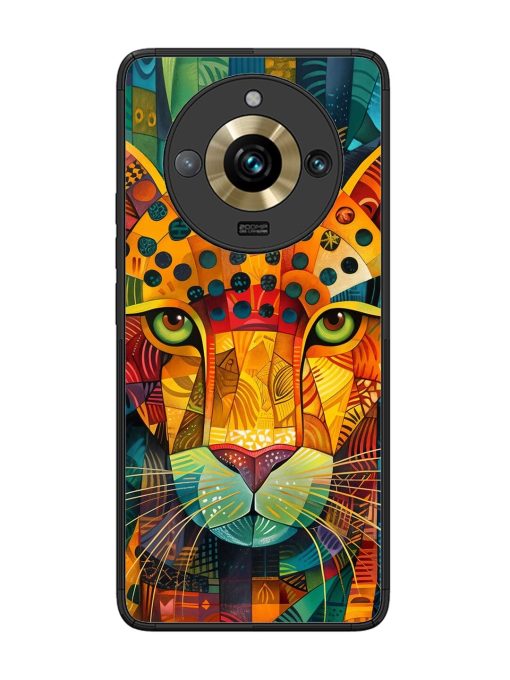 Mosaic Majesty Glossy Soft Edge Case for Realme 11 Pro Plus (5G) Chachhi