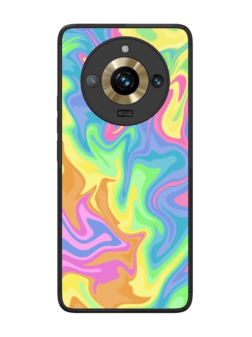 Whimsical Swirl Glossy Soft Edge Case for Realme 11 Pro Plus (5G) Chachhi