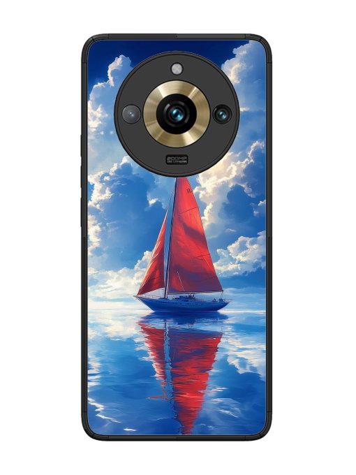 Crimson Sails Glossy Soft Edge Case for Realme 11 Pro Plus (5G) Chachhi