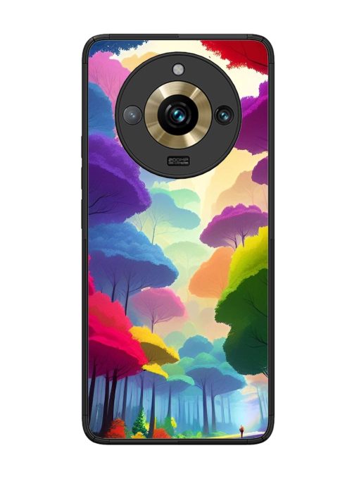 Rainbow Road Glossy Soft Edge Case for Realme 11 Pro Plus (5G) Chachhi