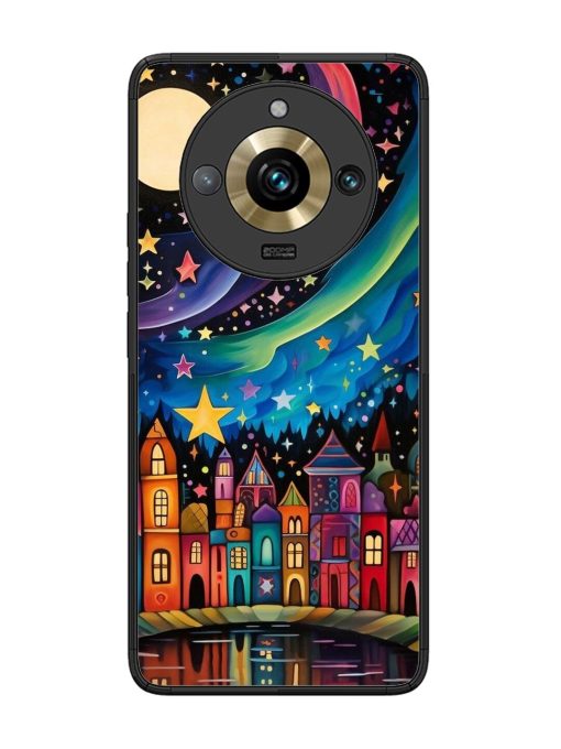 Starlit Village Glossy Soft Edge Case for Realme 11 Pro Plus (5G) Chachhi