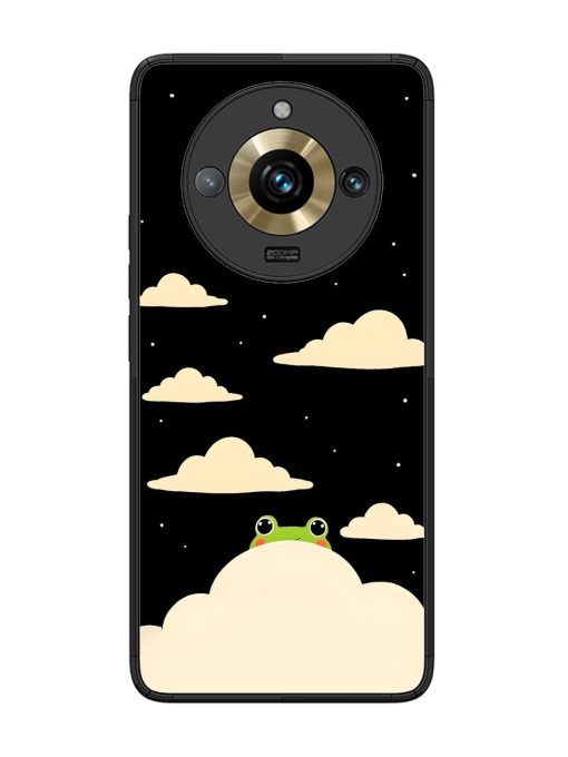 Froggy Night Sky Glossy Soft Edge Case for Realme 11 Pro Plus (5G) Chachhi