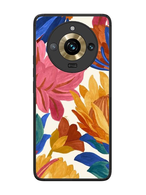 Blooming Tapestry Glossy Soft Edge Case for Realme 11 Pro Plus (5G) Chachhi