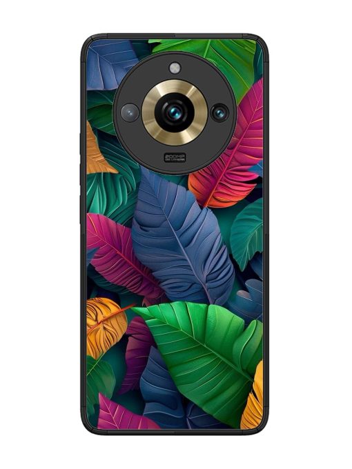 Tropical Tapestry Glossy Soft Edge Case for Realme 11 Pro Plus (5G) Chachhi