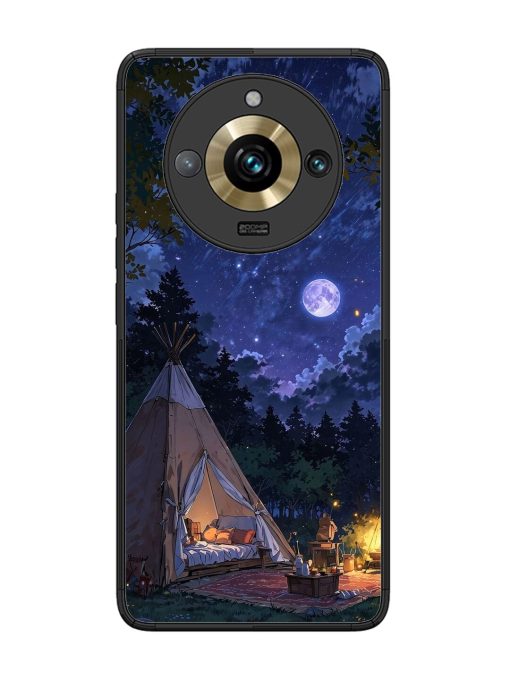 Moonlight Camping Glossy Soft Edge Case for Realme 11 Pro Plus (5G) Chachhi