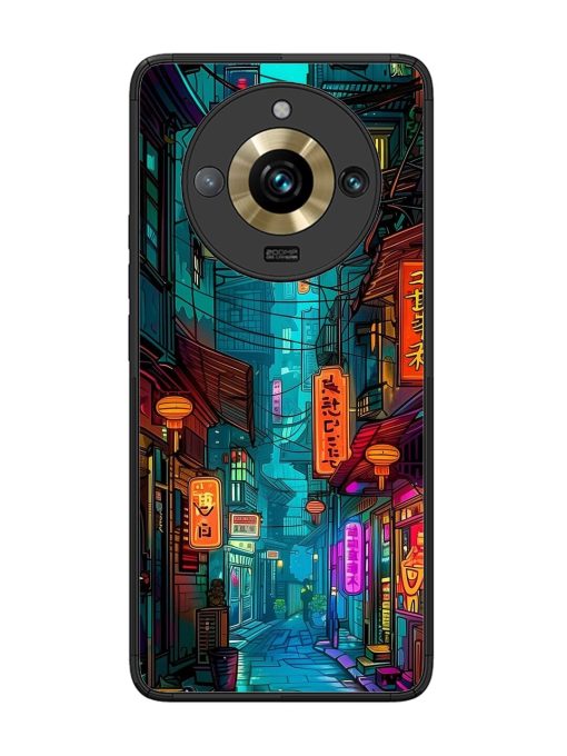 Neon Nightscape Glossy Soft Edge Case for Realme 11 Pro Plus (5G)