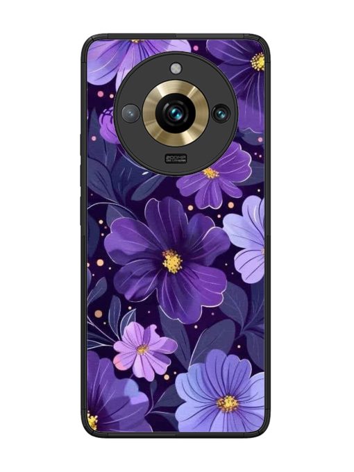 Purple Paradise Glossy Soft Edge Case for Realme 11 Pro Plus (5G) Chachhi