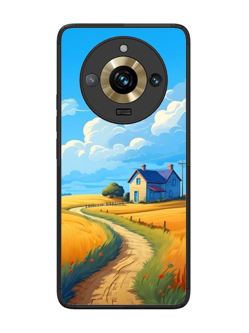 Countryside Cottage Glossy Soft Edge Case for Realme 11 Pro Plus (5G) Chachhi