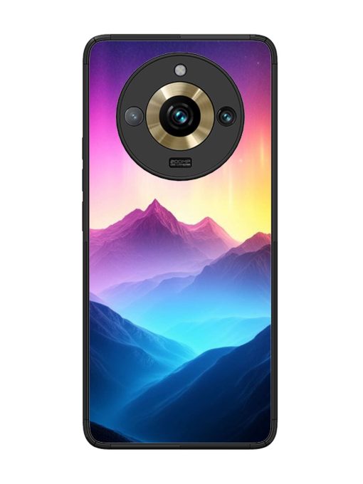 Cosmic Mountains Glossy Soft Edge Case for Realme 11 Pro Plus (5G) Chachhi