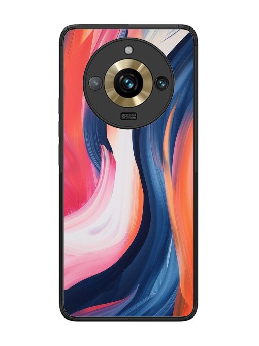 Whirling Hues Glossy Soft Edge Case for Realme 11 Pro Plus (5G) Chachhi